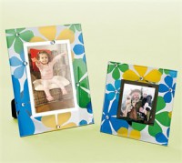 Fotorámček s kvetmi 